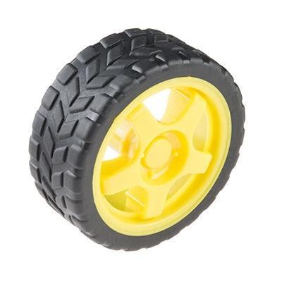 Wheel - 65mm (Rubber Tire)