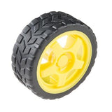 Wheel - 65mm (Rubber Tire)