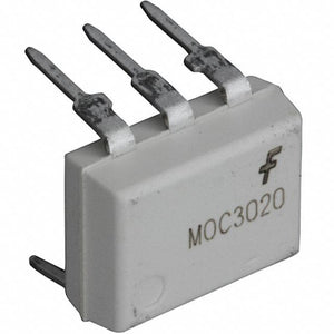 Optocoupler 6-DIP (Random-Phase Non-Zero Crossing MOC3020)