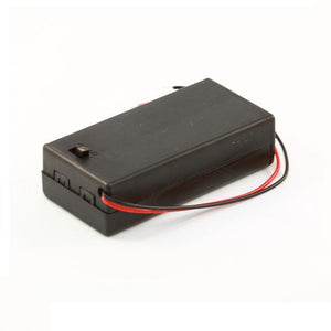 2-AA Battery Holder, Enclosed with Switch