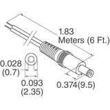 Cable Assembly (0.70mm plug 1.8m 24 AWG)