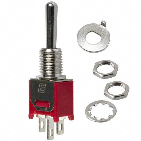 Small Toggle Switch (3-Pin, SPDT, 3A, 120V)