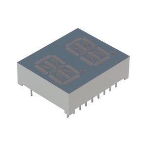 14 Segment Display (13.8mm, 0.54" High, Common Cathode, Orange)