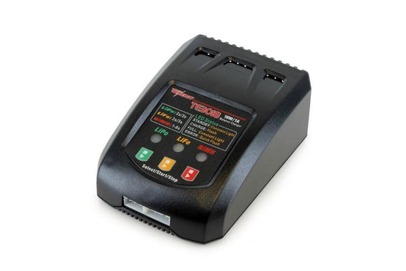 Tenergy TE3018 18W Compact Balance Charger for LiPo/LiFePO4/NiMH Battery Packs