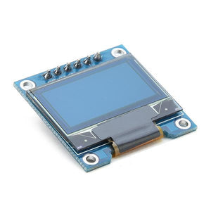 0.96" OLED LCD Module (Blue 6pin, SPI with GND VCC)
