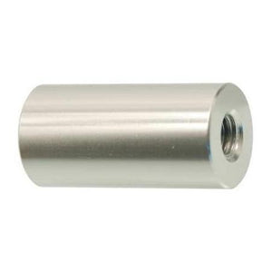 Round Female Threaded Standoff (Aluminum 1/4" OD, 1" Length, 4-40, 4pcs)