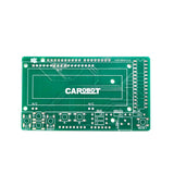 CAROBOT LCD Shield Kit for Arduino with 16x2 Display using I2C I/O Expander (White on Blue)