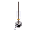 Stepper Motor with 18cm Lead Screw (Bipolar, 200 Steps/Rev, 42x38mm, 2.8V, 1.7 A/Phase)