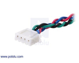 Stepper Motor with 18cm Lead Screw (Bipolar, 200 Steps/Rev, 42x38mm, 2.8V, 1.7 A/Phase)