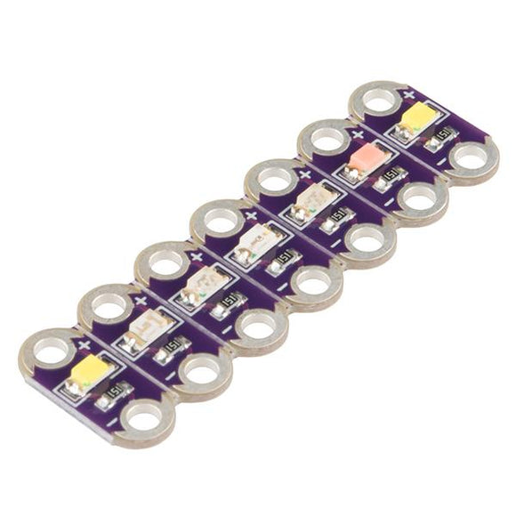 Arduino LilyPad Rainbow LED (6 Colors)