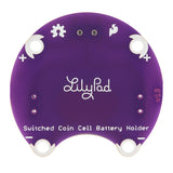 Arduino LilyPad Coin Cell Battery (20mm) Holder with Switch