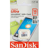 SanDisk Ultra 16GB microSDHC Class 10 Card (great for Raspberry Pi)