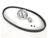 1:2.4 Deceleration Synchronous Belt Wheel Set