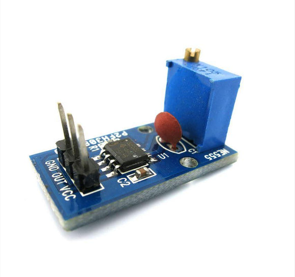 NE555 Adjustable Frequency Pulse Generator Module