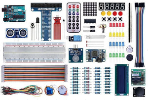 CAROBOT Starter Kit for Arduino + Raspberry Pi (not included)