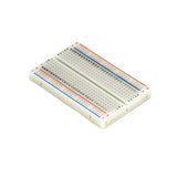 400 Tie Point Solderless Breadboard with Self-Adhesive (White)