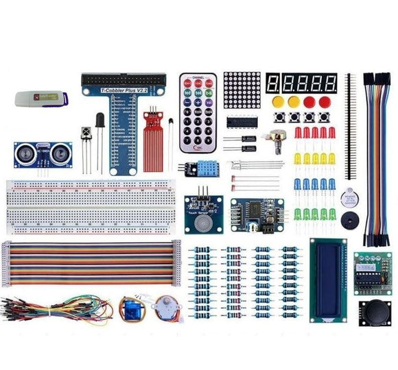 CAROBOT Electronics Starter Bundle (great for Arduino + Raspberry Pi)