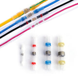Solder Seal Wire Connector (Yellow, 12-10AWG, 4.0-6.0mm2, 5pcs)