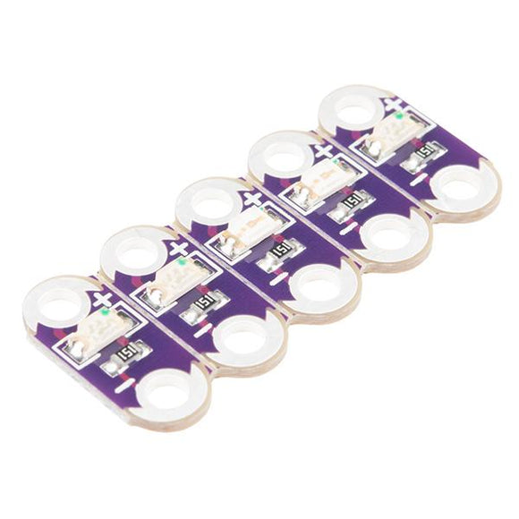 Arduino LilyPad LED (Green 5pcs)