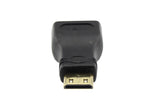 Mini HDMI Plug to Standard HDMI Jack Adapter for Raspberry Pi Zero