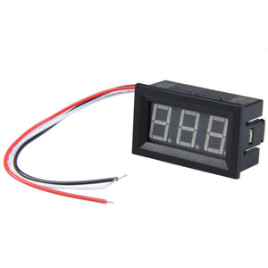 0.56" DC 0-100V Panel Meter Digital Voltmeter (Red)