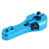 Aluminum Servo Horn Rocker Arm for Futaba Standard 25T - Blue