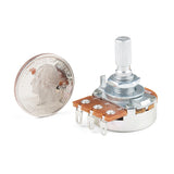 Rotary Potentiometer - Panel Mount (250k Ohm Logarithmic)