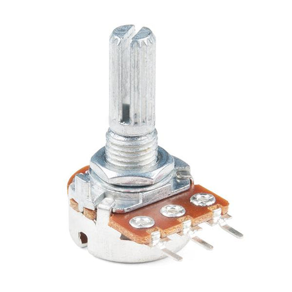Rotary Potentiometer - Panel Mount (100k Ohm Logarithmic)