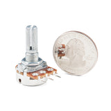 Rotary Potentiometer - Panel Mount (100k Ohm Logarithmic)
