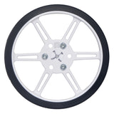 Pololu Multi-Hub Wheel 80x10mm Pair (White)