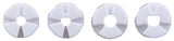 Pololu Multi-Hub Wheel 80x10mm Pair (White)