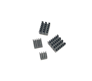 Heat Sink Kit for Raspberry Pi 4 B (4pcs Set Black)