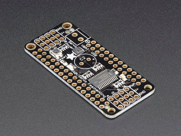Adafruit 8-Channel PWM or Servo FeatherWing Add-on For All Feather Boards
