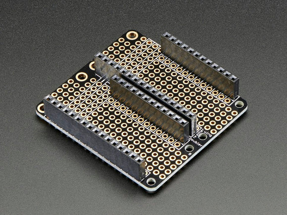 Adafruit FeatherWing Doubler - Prototyping Add-on For All Feather Boards