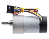 Pololu 19:1 Metal Gearmotor 37Dx68L mm 12V with 64 CPR Encoder (Helical Pinion)