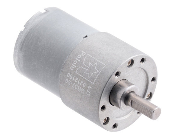 Pololu 50:1 Metal Gearmotor 37Dx54L mm 12V (Helical Pinion)