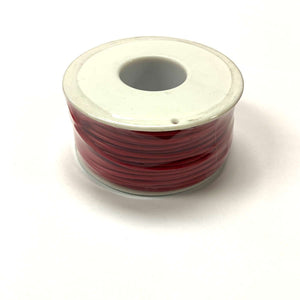 Hook-up Wire 22 AWG Solid Core (Red 30m / 100 Feet)