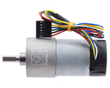 Pololu 131:1 Metal Gearmotor 37Dx73L mm 12V with 64 CPR Encoder (Helical Pinion)
