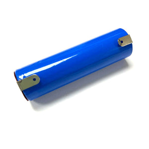 Lithium-Ion 18650 Cylindrical Battery (3.7V 3000mAh with solder tab)