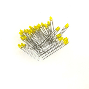 Basic 3mm LED (25x Yellow)