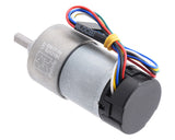 Pololu 70:1 Metal Gearmotor 37Dx70L mm 12V with 64 CPR Encoder (Helical Pinion)