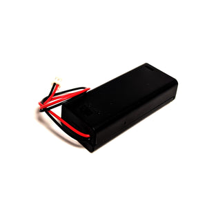 2-AAA Battery Holder, Enclosed with Switch (JST-PH 2.0mm connector)