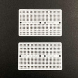 CAROBOT Proto-Breadboard Half-Size (2-pack)