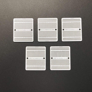 CAROBOT Proto-Breadboard 1/4-Size (5-pack)