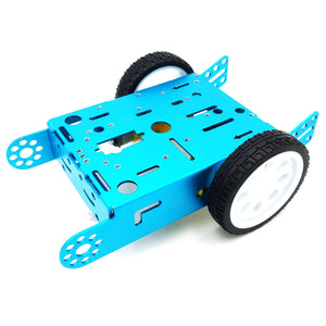 Simple Aluminum Robot Chassis Kit (Blue)