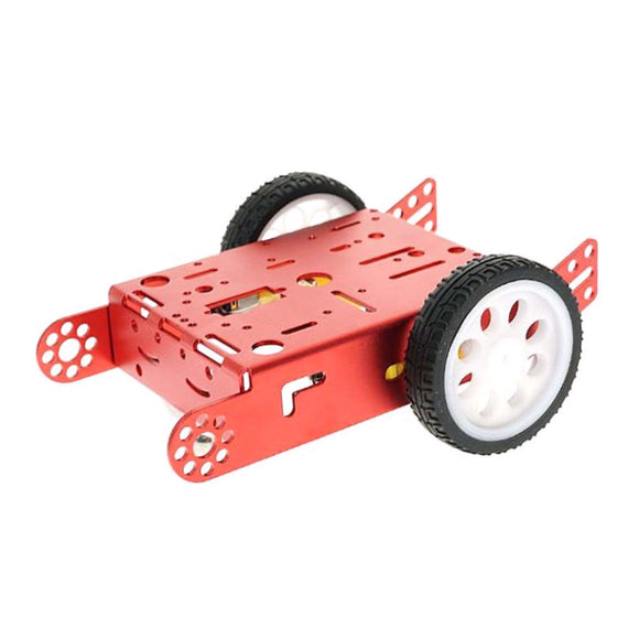 Simple Aluminum Robot Chassis Kit (Red)