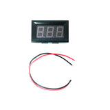 0.56" DC 3.5-30V Panel Meter Digital Voltmeter (Red, 2 wires connection)
