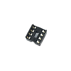 Integrated Circuit (IC) Socket (8-Pin DIP)