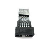 10-Pin to 6-Pin AVR/ISP Programming Adapter