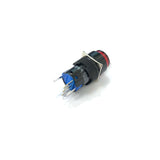 16mm Pushbutton Switch (Illuminated Red On/Off)